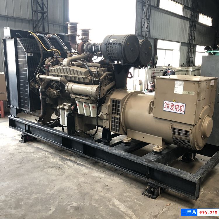 进口550kw二手发电机出售 8成新康明斯柴油发电机组