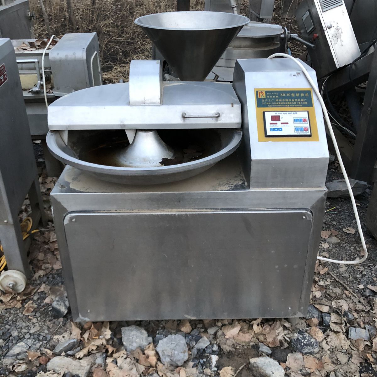 新到一批二手斩拌机多台现货齐全