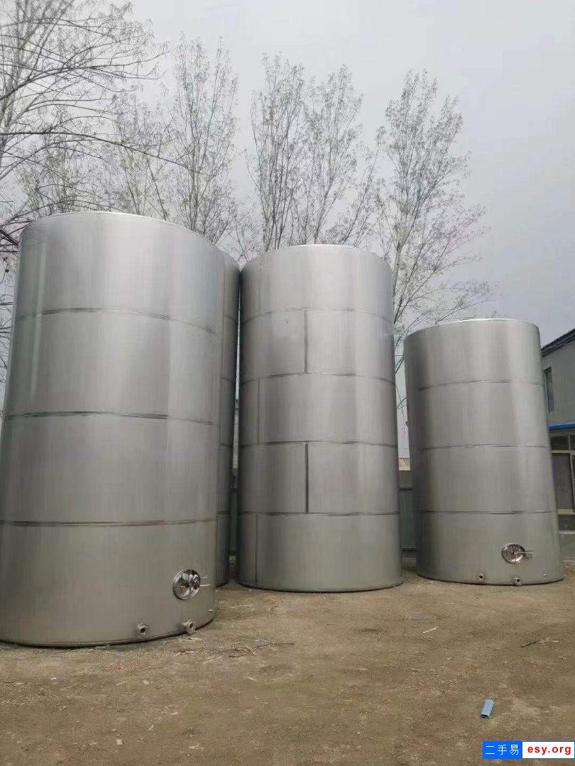 转让二手不锈钢立式储罐 10立方304材质储酒罐