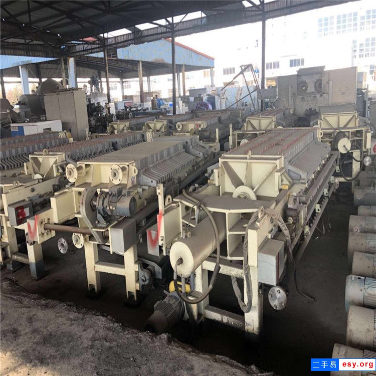 出售二手景津压滤机 60平方内镶嵌压滤机