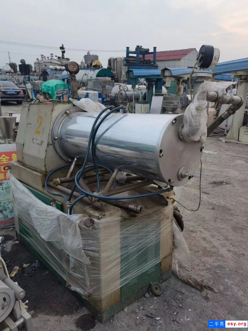 出售二手卧式砂磨机 20-50升棒销式砂磨机
