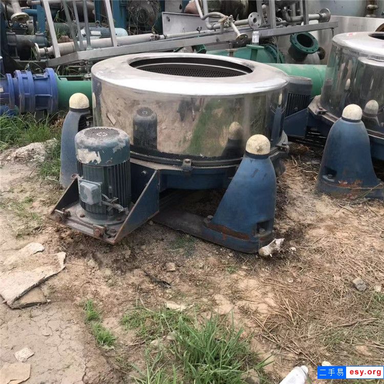 出售二手三足脱水机 直径1米全不锈钢三足离心机