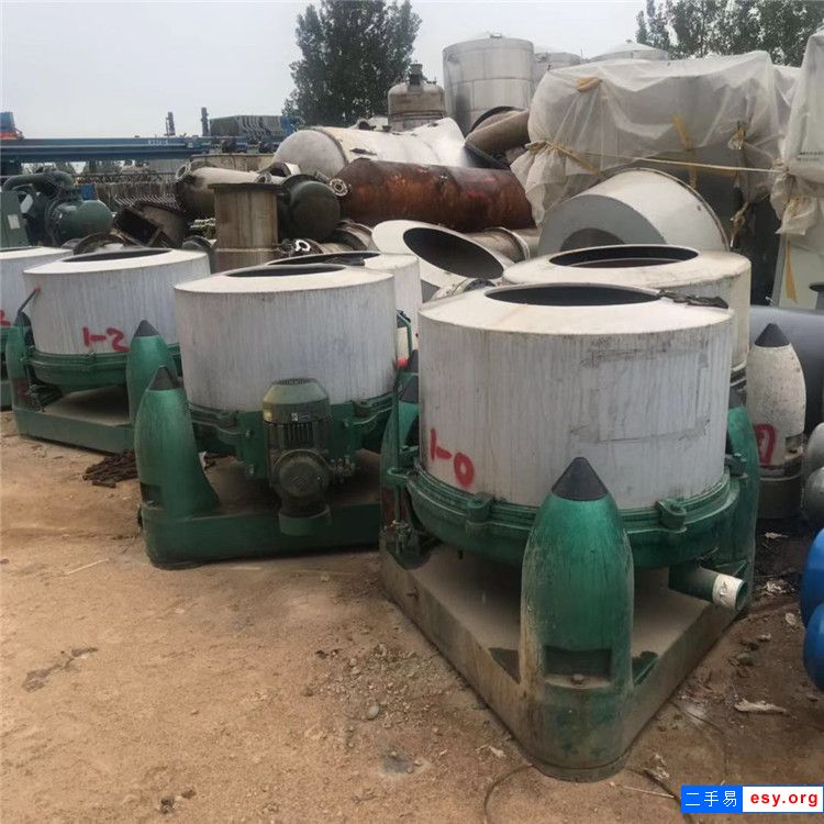 出售二手三足脱水机 直径1米不锈钢三足离心机