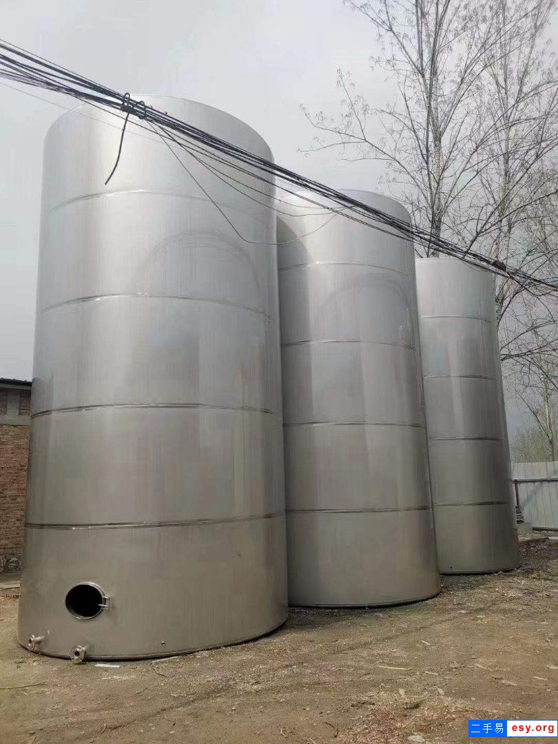 转让二手不锈钢立式储罐 10立方304材质储酒罐