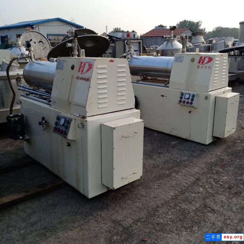 转让二手卧式砂磨机 30升涂料砂磨机