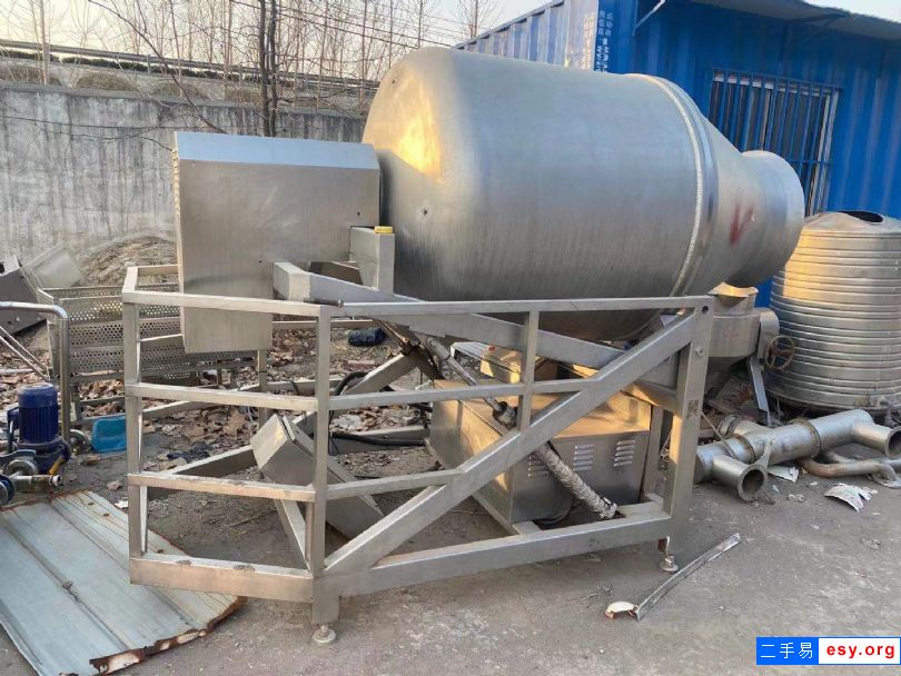 出售9成新真空滚揉机 2000升自动上料滚揉机