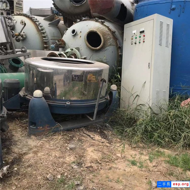 出售二手三足脱水机 直径1米不锈钢三足离心机