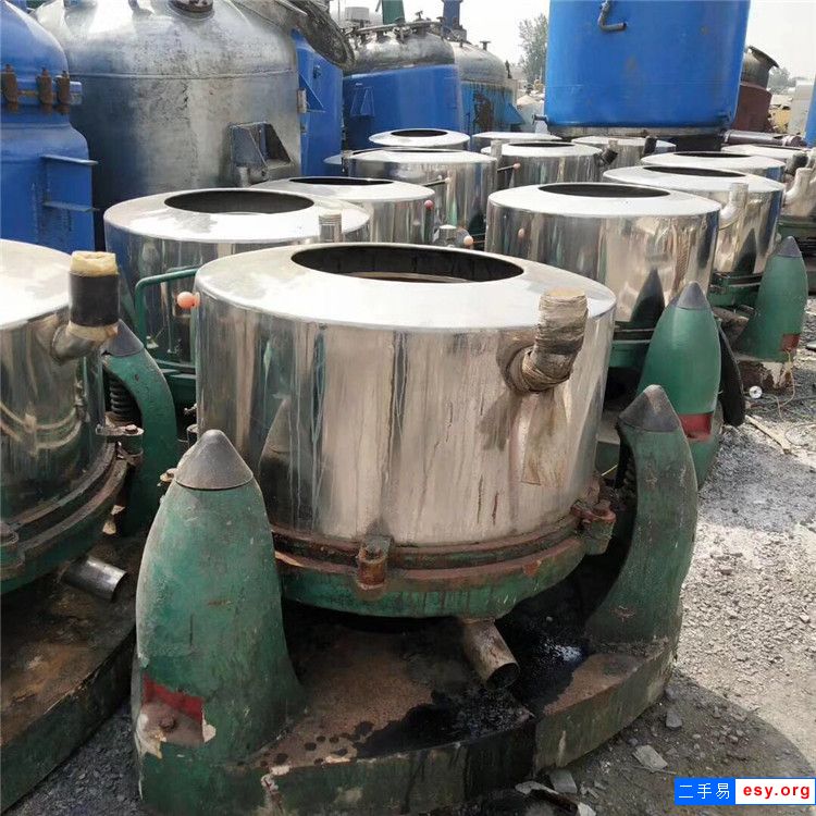 出售二手三足脱水机 直径1米不锈钢三足离心机