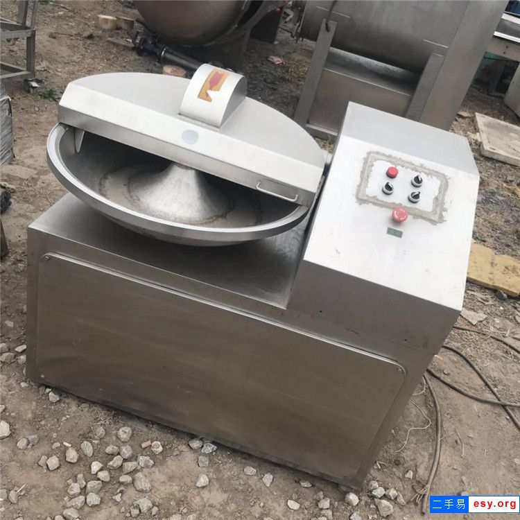出售二手高速变频斩拌机 125型吉祥斩拌机