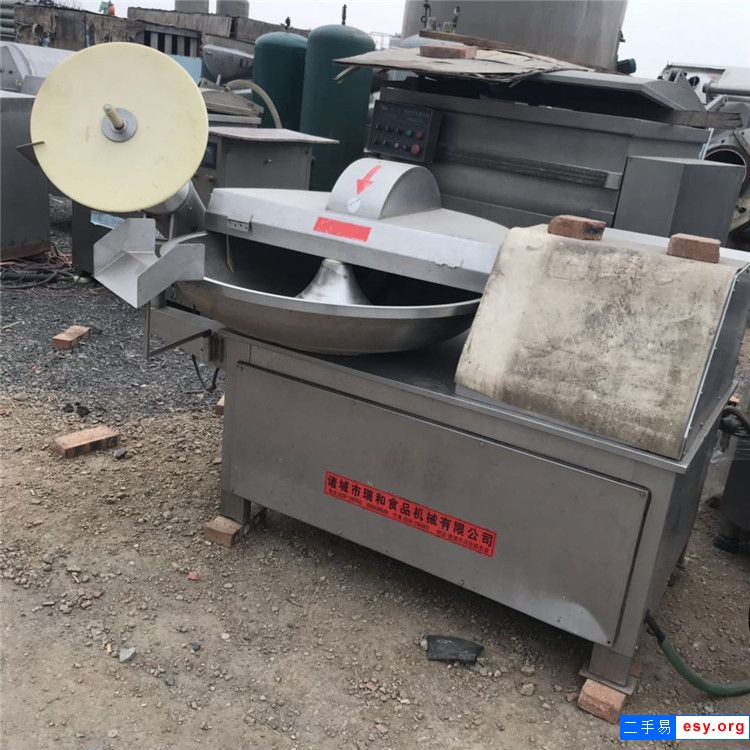 转让二手变频斩拌机 40-80型高速斩拌机