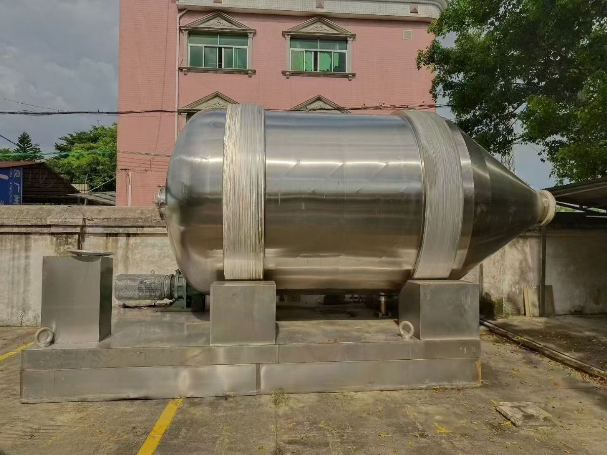 转让二手一维混合机 一台容积20立方大型一维运动混合机