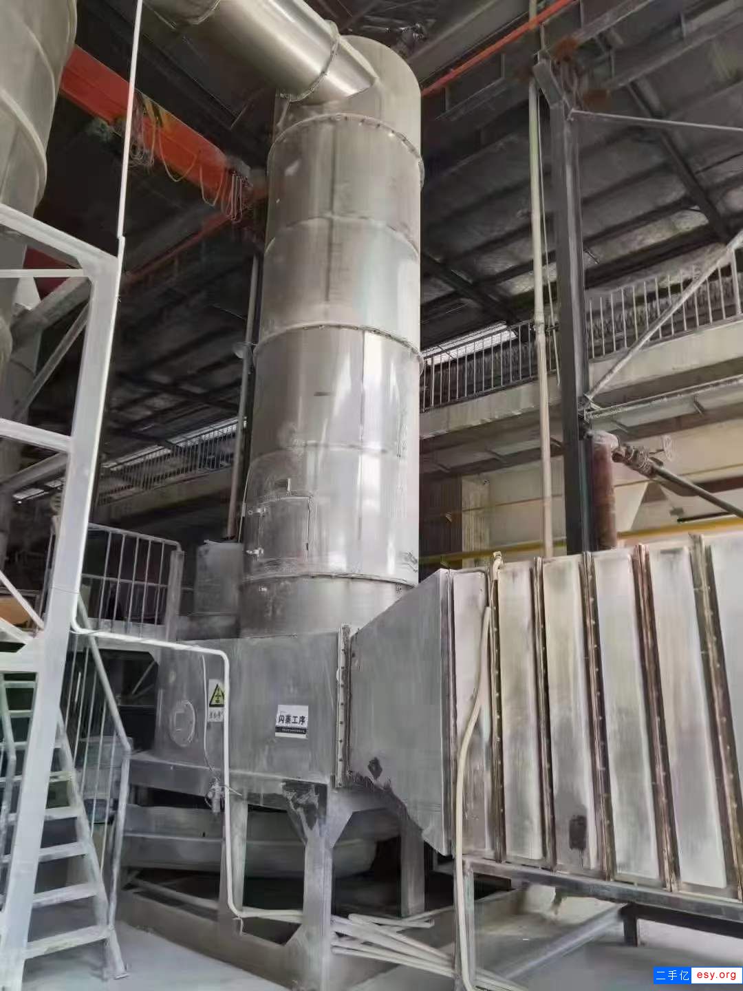 转让二手闪蒸干燥机 一套1600型全不锈钢旋转闪蒸干燥机