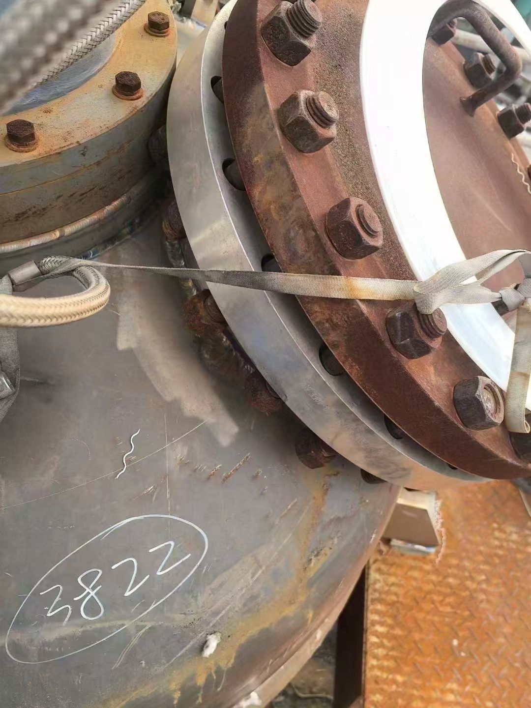 转让二手钛材反应釜 两台容积1000L全钛材高压反应釜