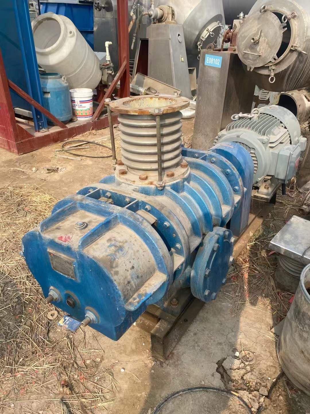 转让二手钛材蒸发器 一套450L钛材MVR蒸发器