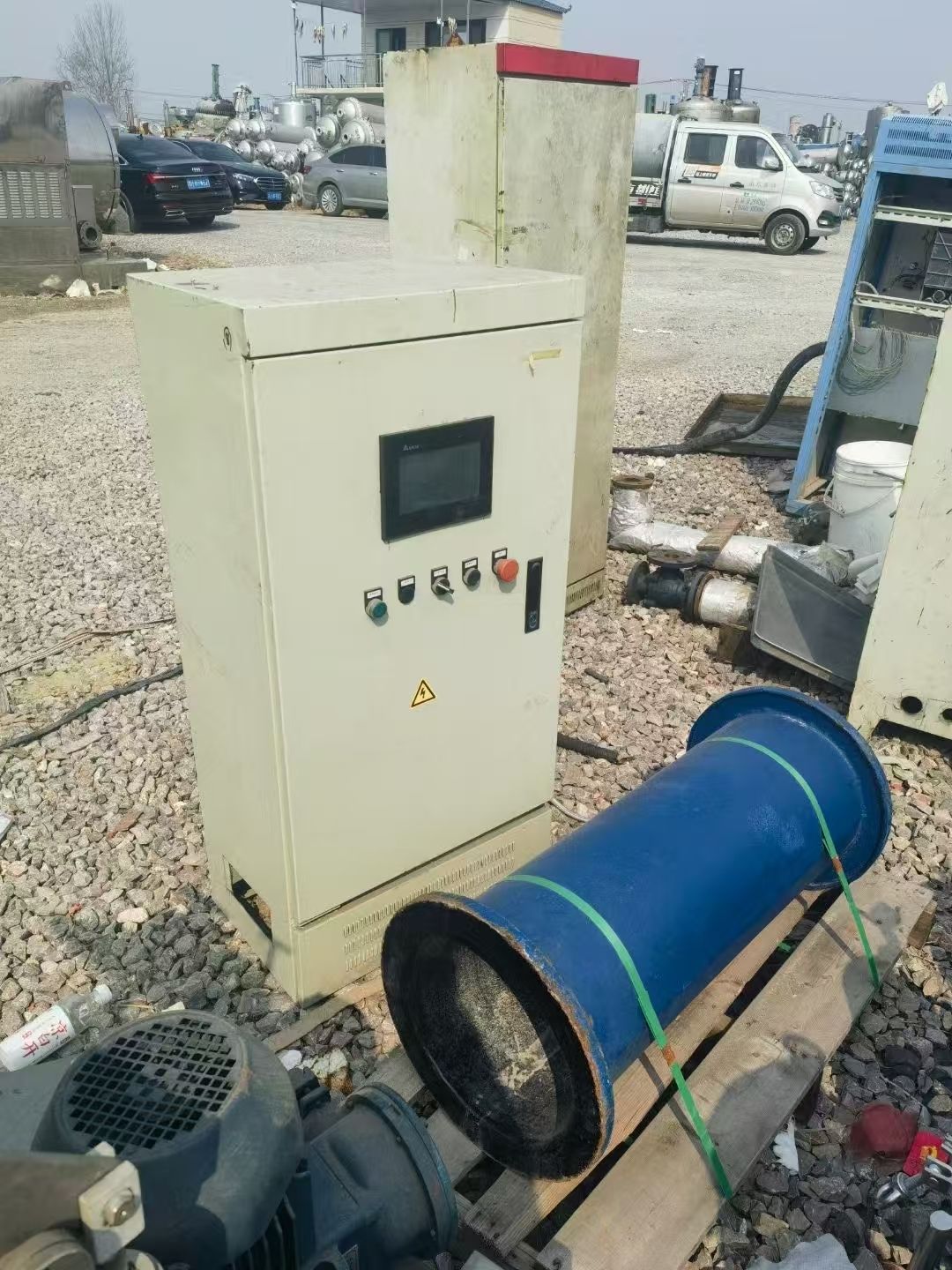 转让二手平板离心机 一台LB-450钛材质平板密闭离心机