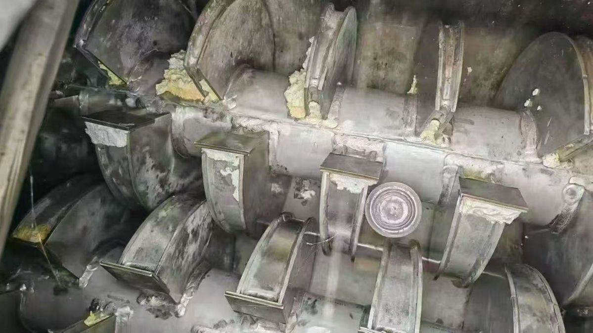 转让二手桨叶干燥机 4台面积10平方空心式桨叶干燥机