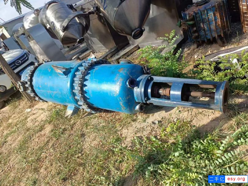 出售二手刮板蒸发器 一台2立方搪瓷薄膜蒸发器