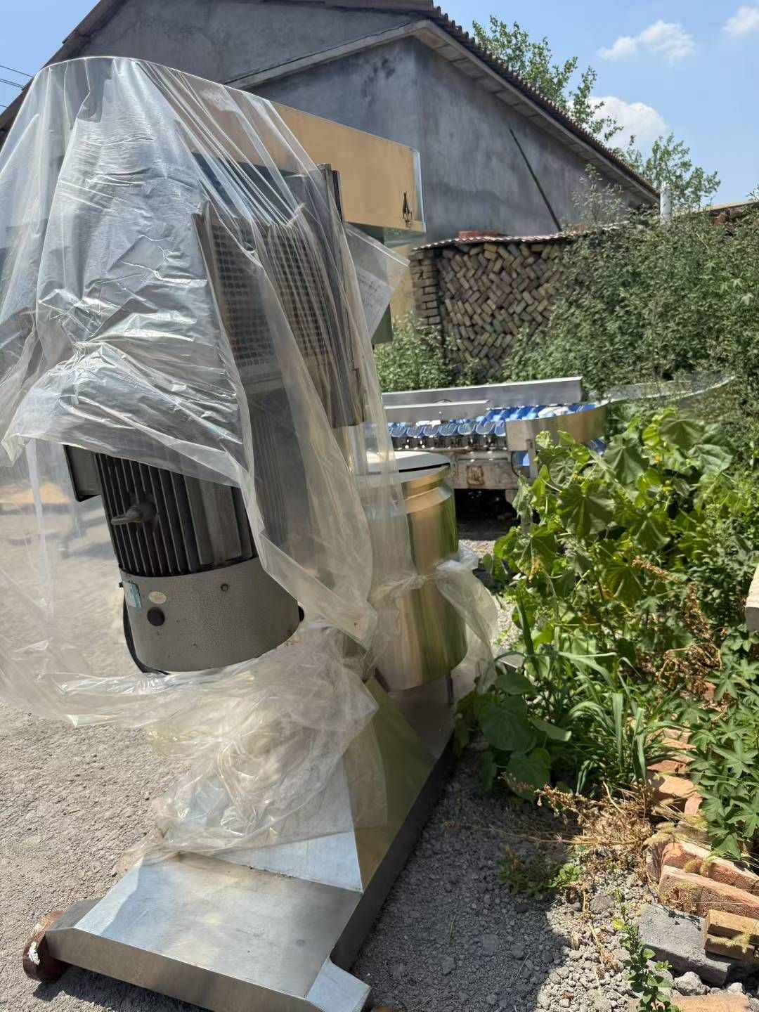 转让二手打浆机 一台容积100升变频调速食品级打浆机