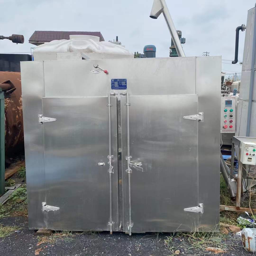 转让二手热风烘箱 两台两门两车电加热热风循环烘箱