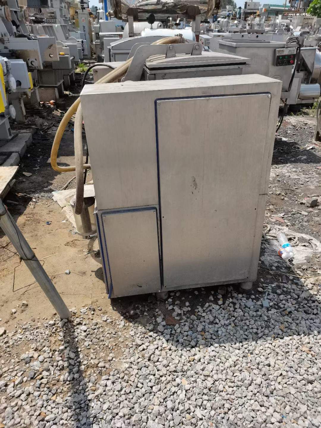 转让二手卧式和面机 一台150型卧式真空和面机