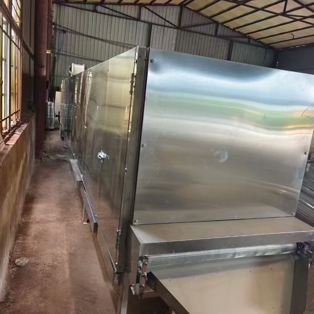 转让二手网带烘干机 一套8米5层电加热带宽一米网带烘干机