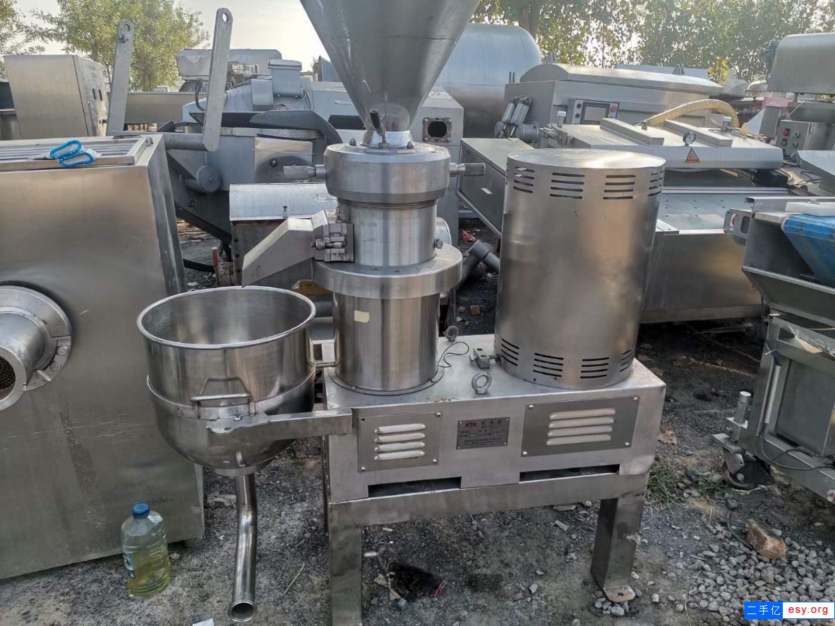 转让二手胶体磨 一台11千瓦全不锈钢胶体磨
