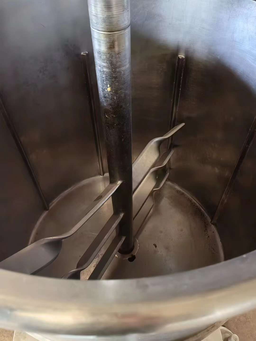 转让二手立式打浆机 一台容积150L晓进产立式打浆机