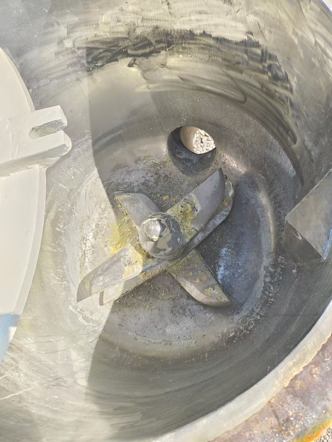 转让二手高速混合机 一台容积300升立式塑料高速混合机