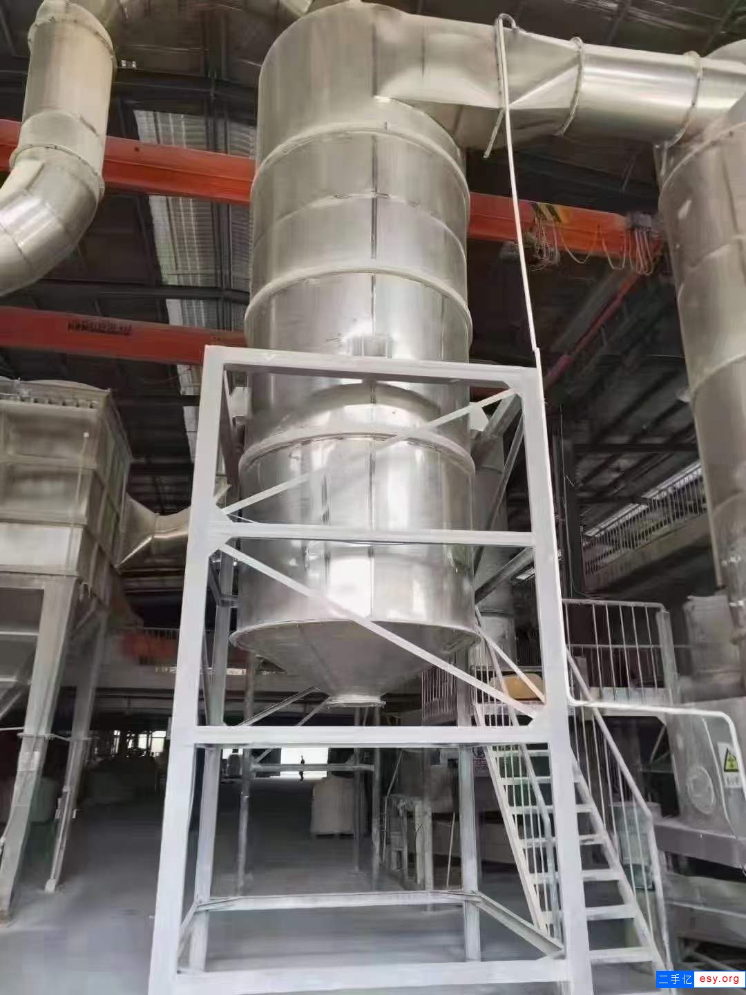 转让二手闪蒸干燥机 一套1600型全不锈钢旋转闪蒸干燥机
