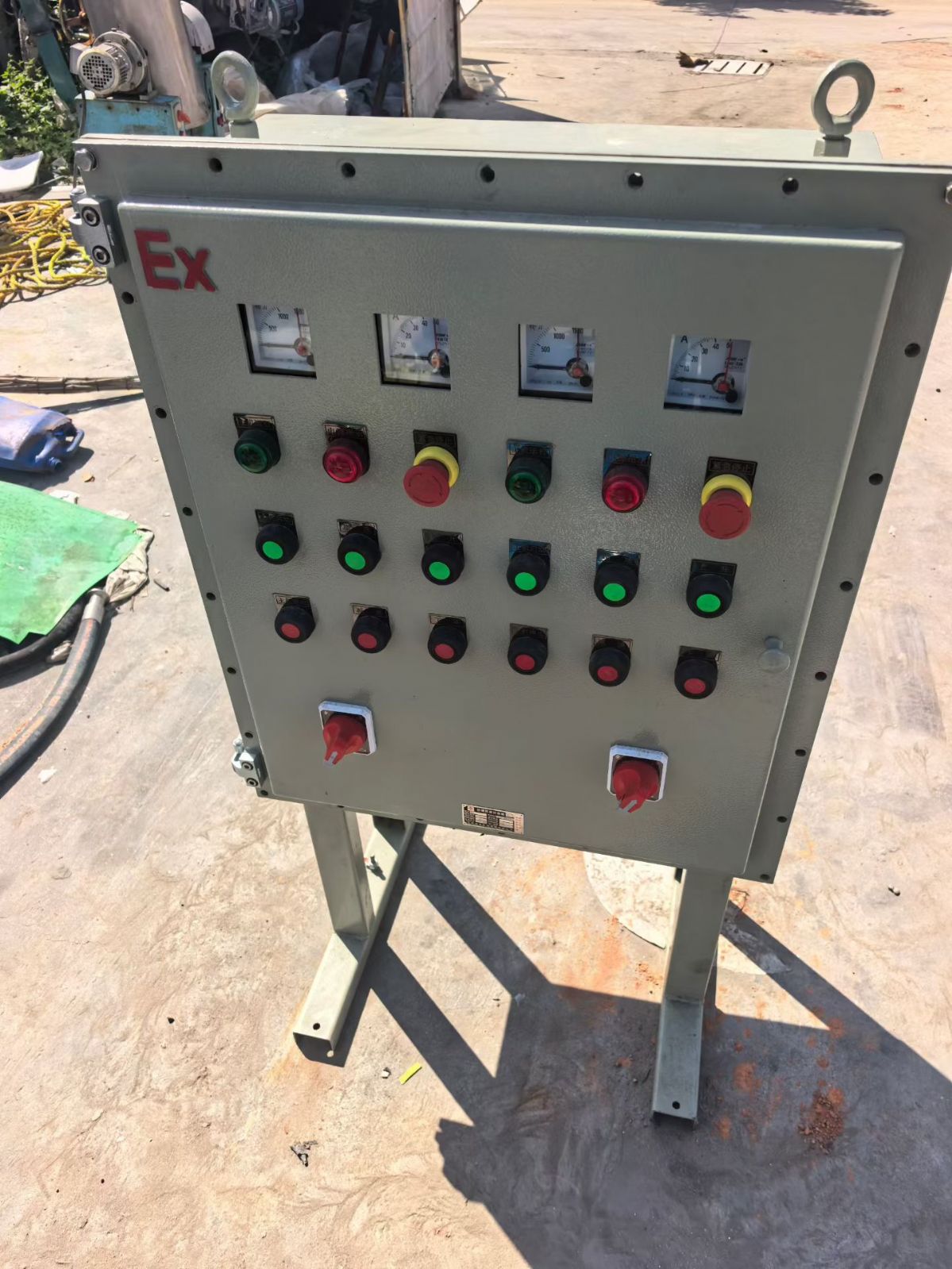 转让二手高速分散机 两台功率5.5千瓦全防爆变频高速分散机