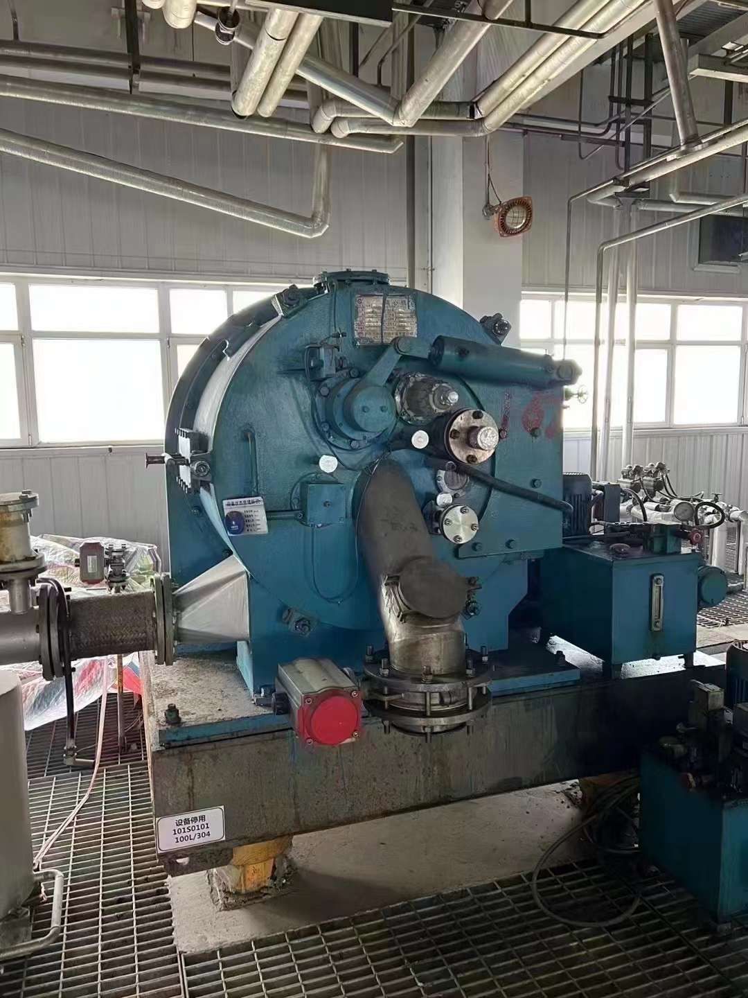 转让二手刮刀离心机 10台800型赛得利卧式刮刀离心机