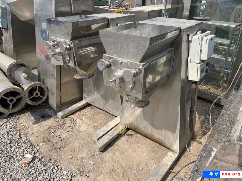转让二手不锈钢颗粒机 5台160型摇摆颗粒机