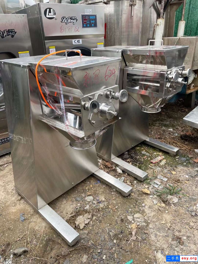 转让二手不锈钢颗粒机 5台160型摇摆颗粒机