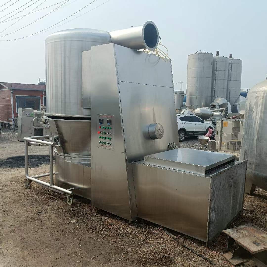 转让二手沸腾干燥机 一套300型全不锈钢高效沸腾干燥机