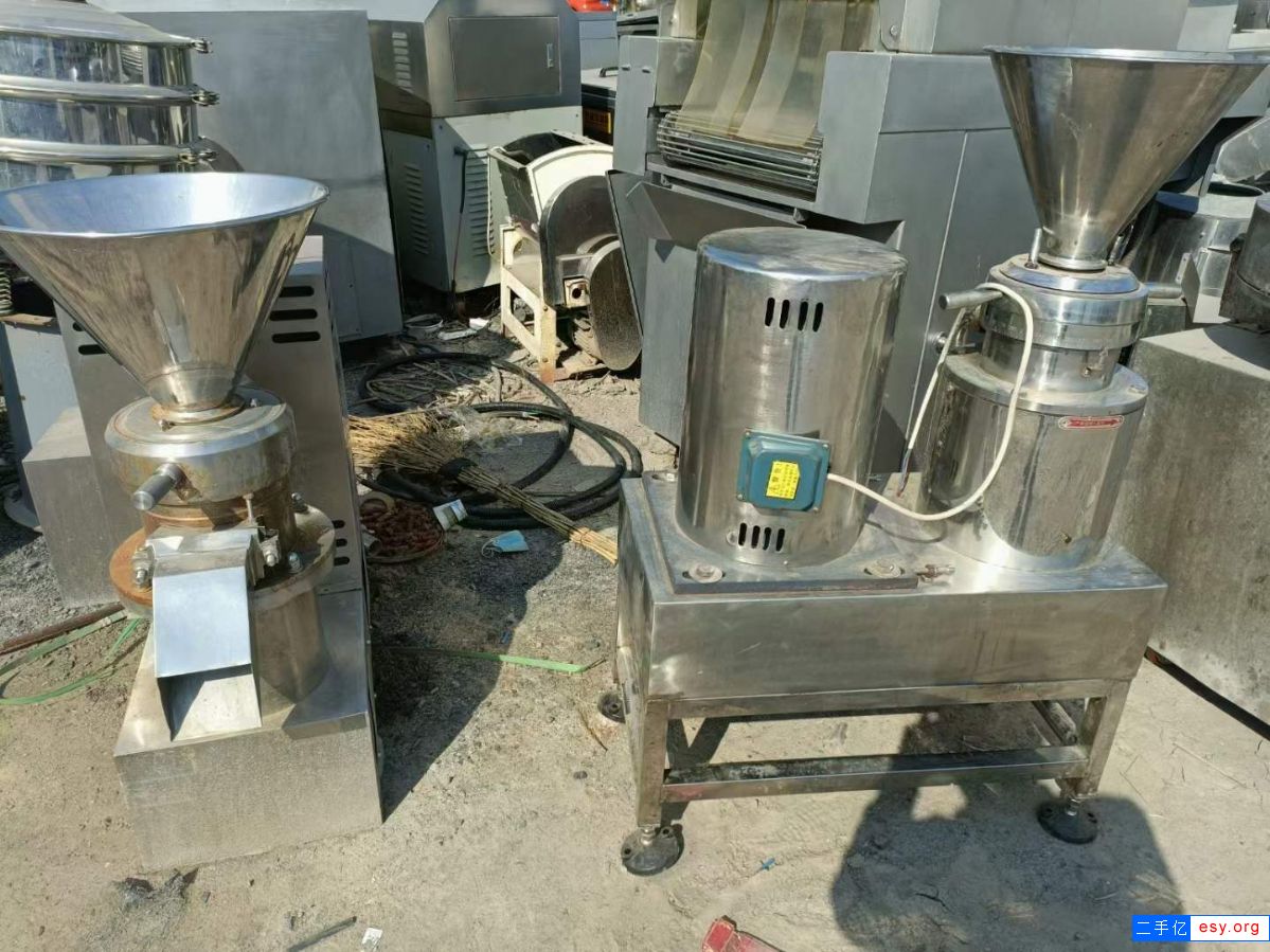 转让二手胶体磨 一台11千瓦全不锈钢胶体磨