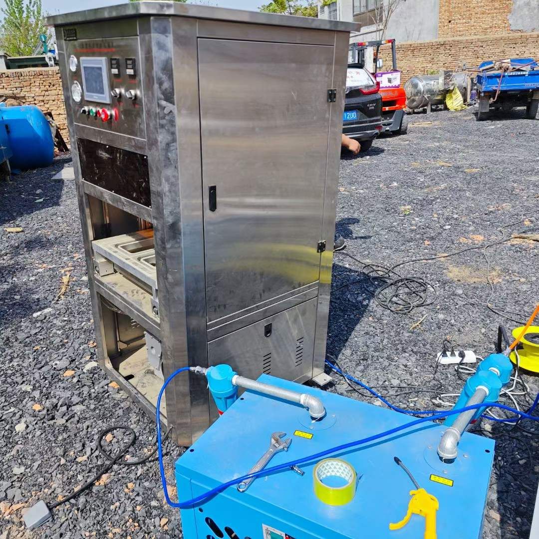 转让二手气调包装机 一套一出二手带制氮机冷干机气调包装机