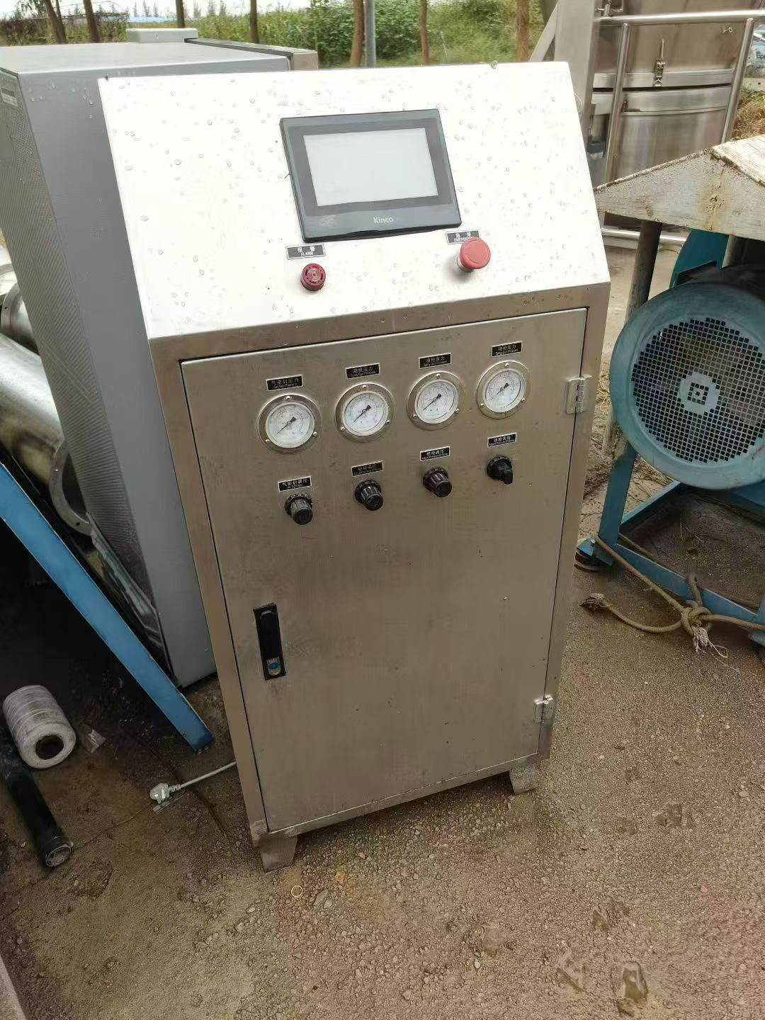 转让二手沸腾干燥机 一台FL-300型高效沸腾制粒干燥机