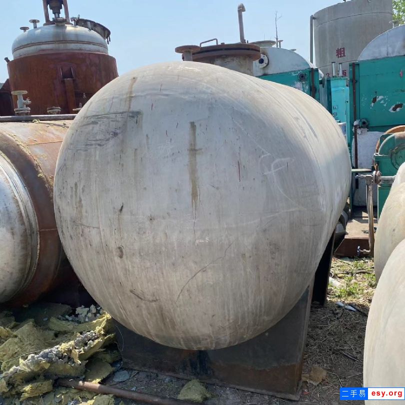 转让二手卧式压力储罐 22台40立方不锈钢储罐 厚度10mm
