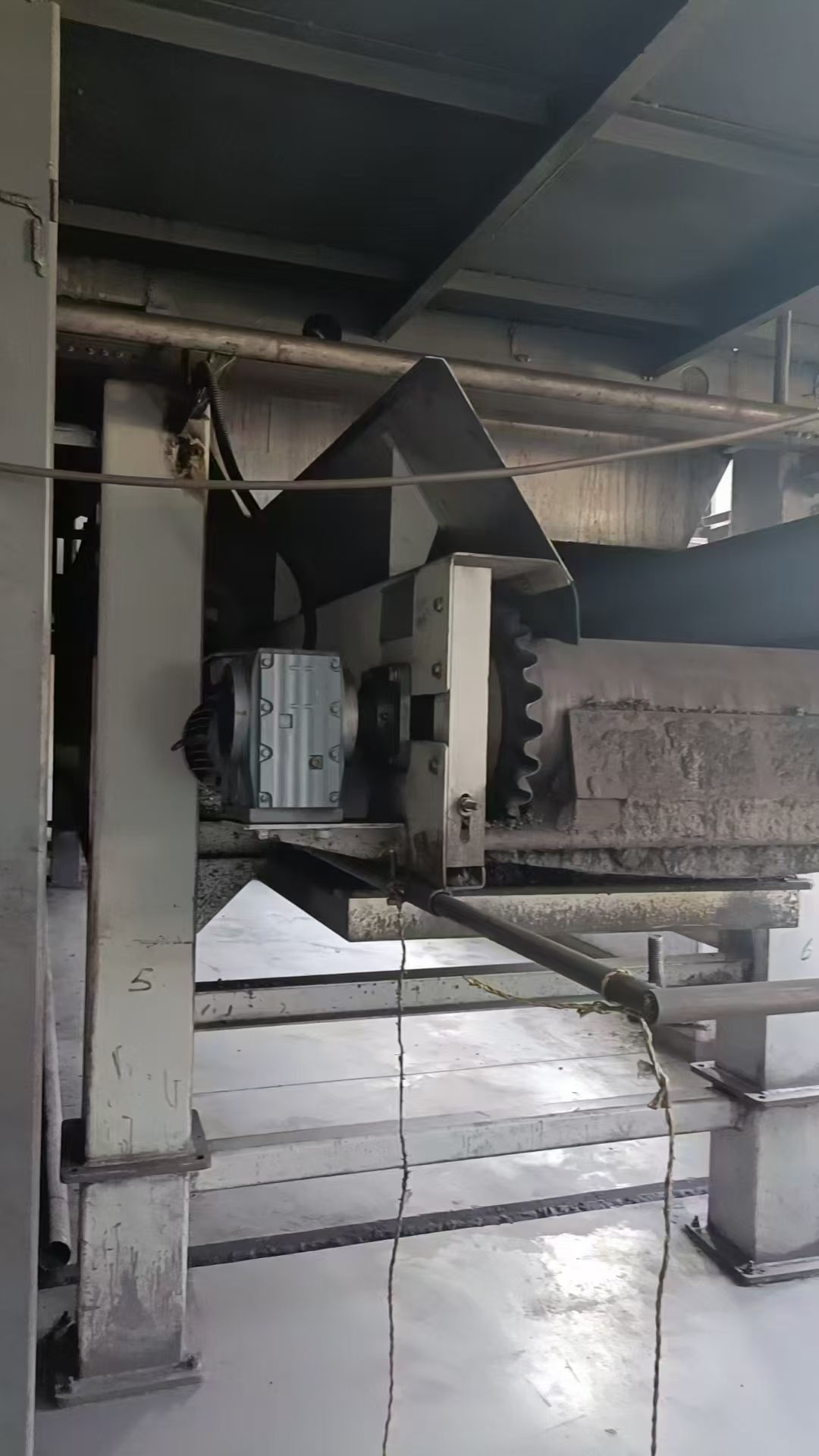 转让二手隔膜压滤机 9台200平方景津产自动拉板隔膜压滤机