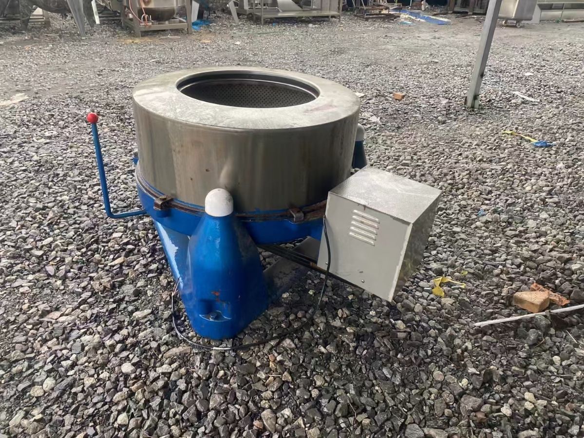 转让二手三足离心机 一台直径80型食品级三足脱水离心机