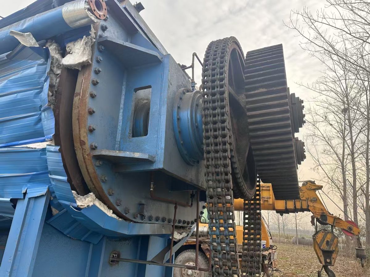 转让二手桨叶干燥机 一台面积200平方材质碳钢空心桨叶式干燥机