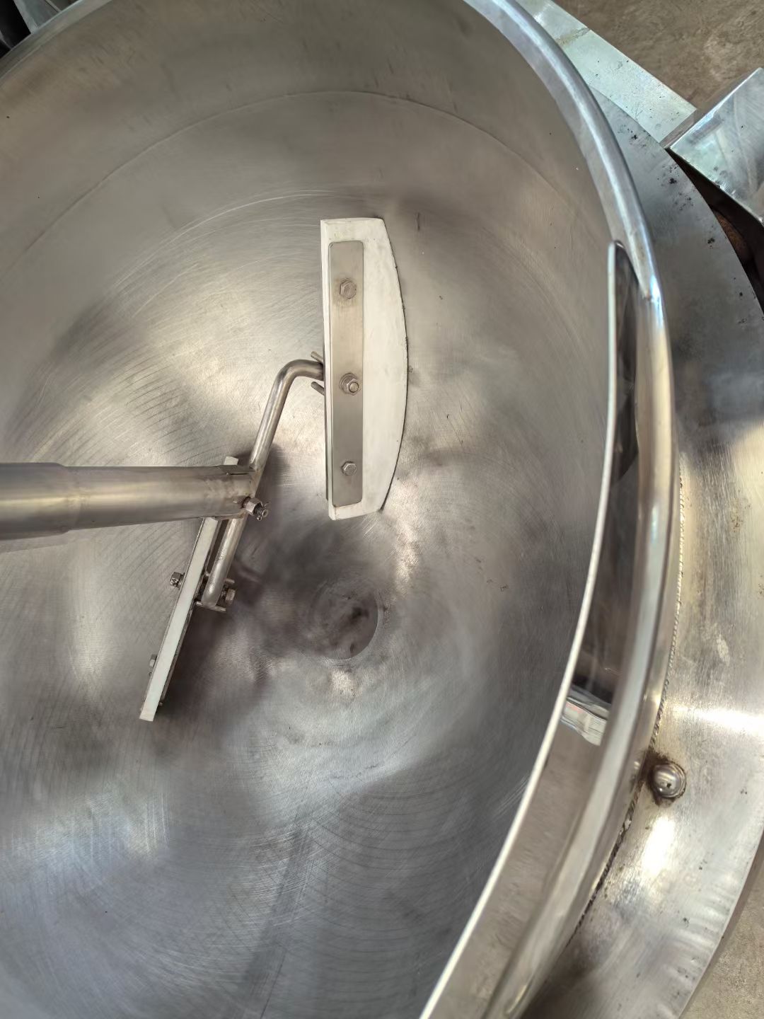 转让二手燃气炒锅 一台容积300升全自动燃气加热行星炒锅