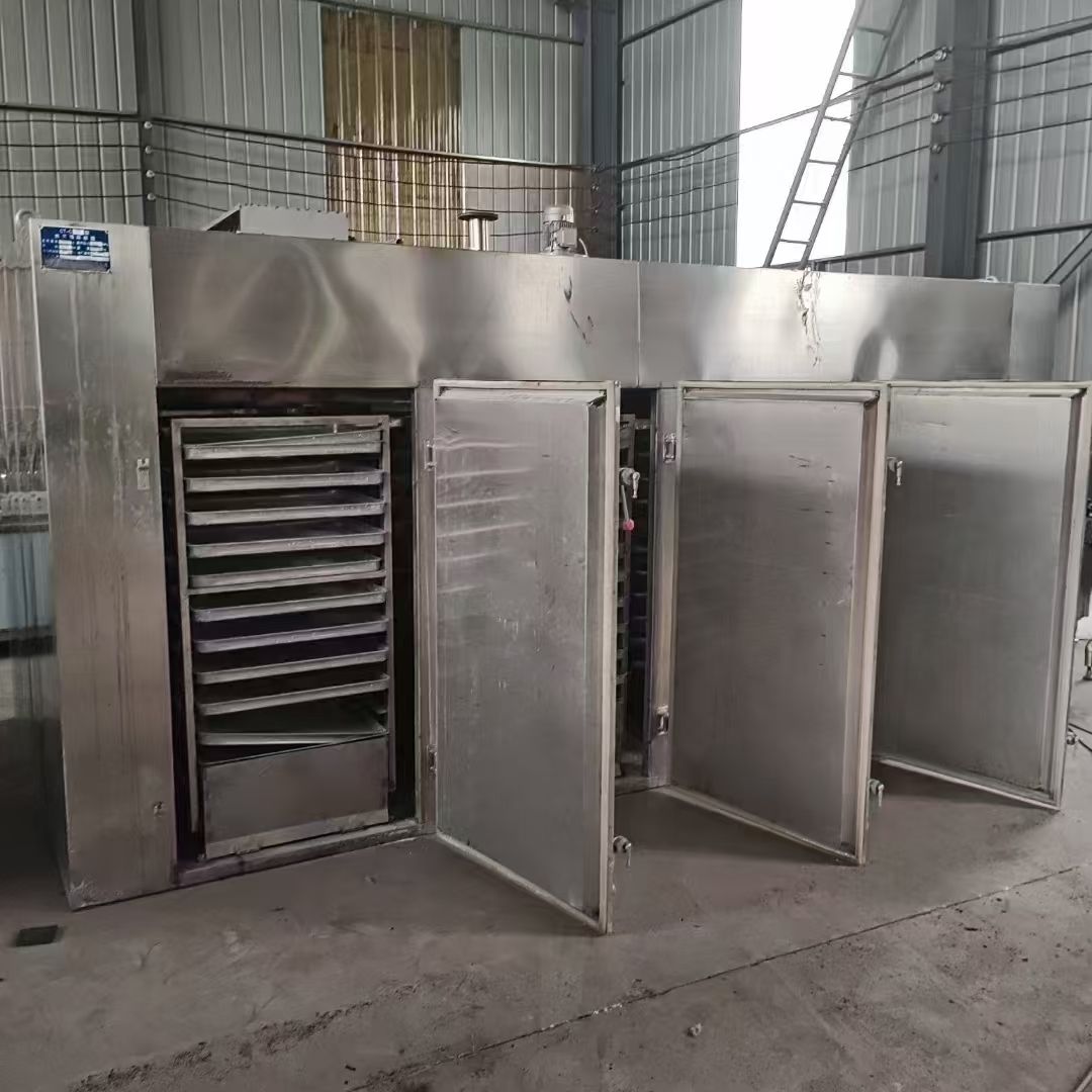 转让二手热风烘箱 一台四门八车192盘电加热循环烘箱