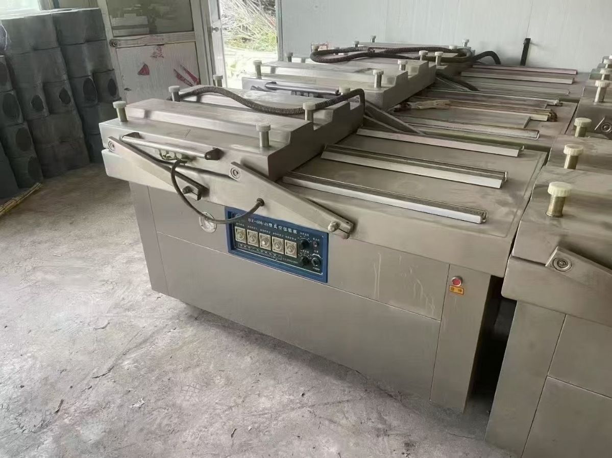 转让二手真空包装机 31台600型双室四室真空包装机