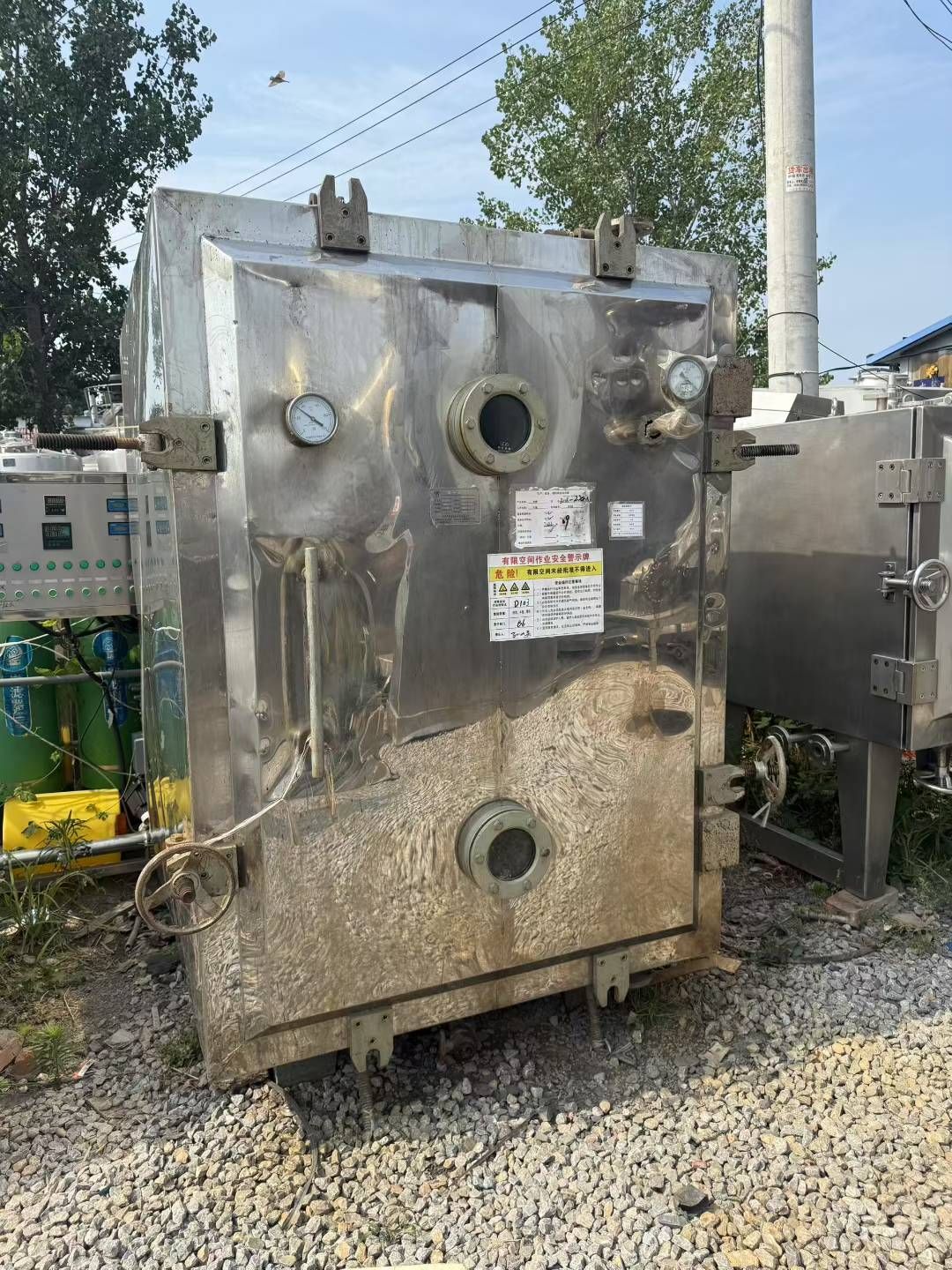 转让二手真空干燥箱 44盘-72盘方形真空干燥箱