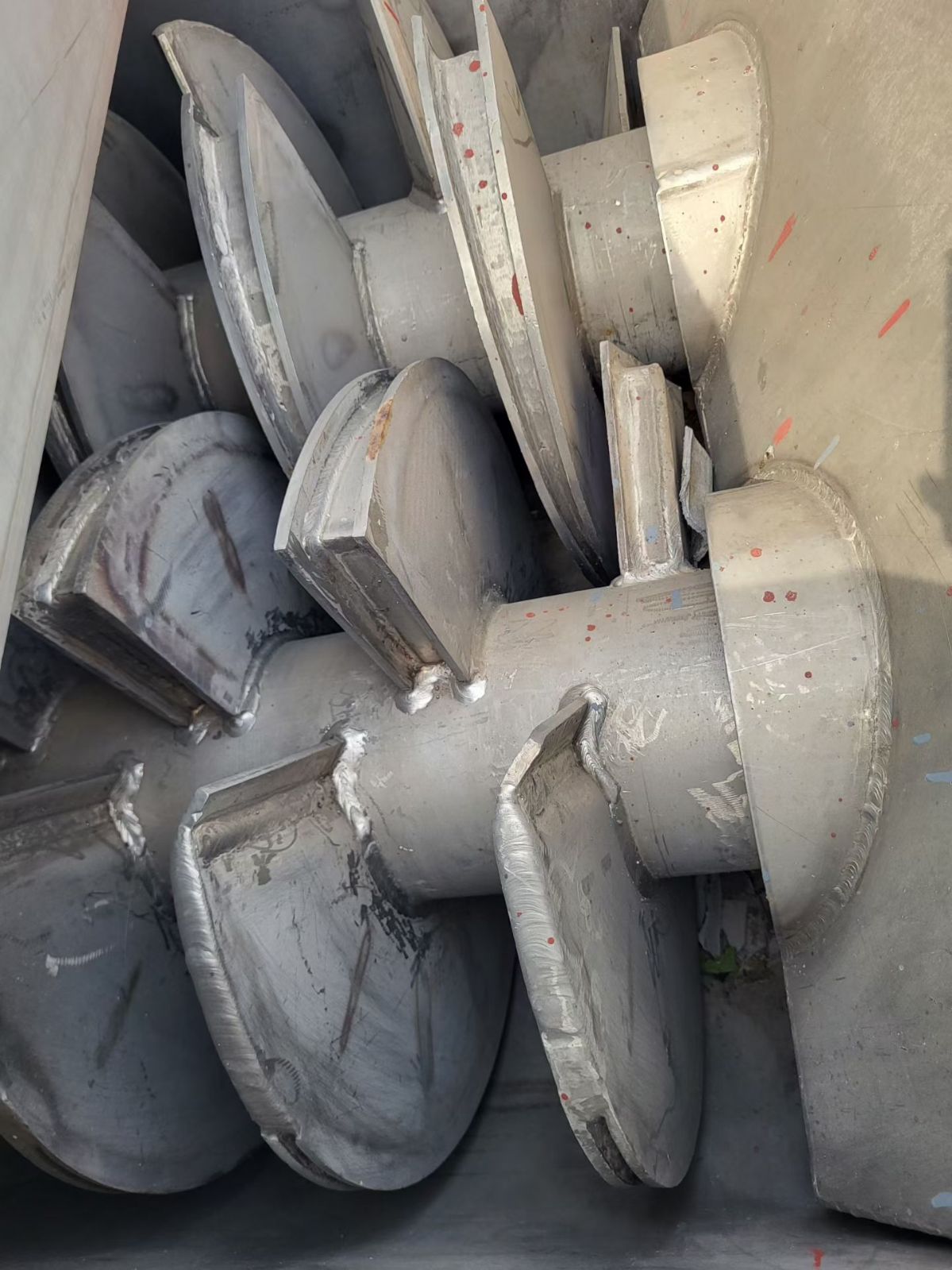 转让二手桨叶干燥机 一台面积50平方工大产连续式空心桨叶干燥机