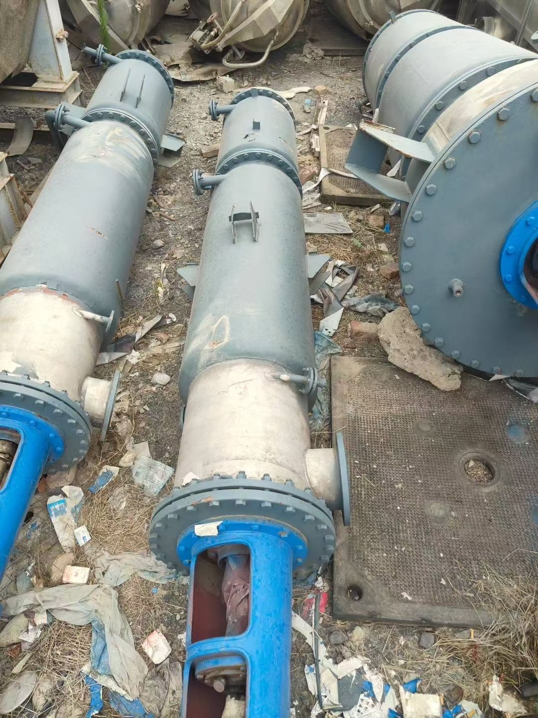 转让二手薄膜蒸发器 6平方-8平方不锈钢薄膜刮板蒸发器