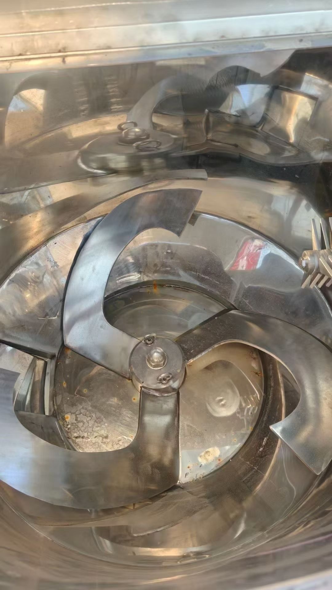 转让二手高速混合机 三台容积500升食品级立式高速混合机