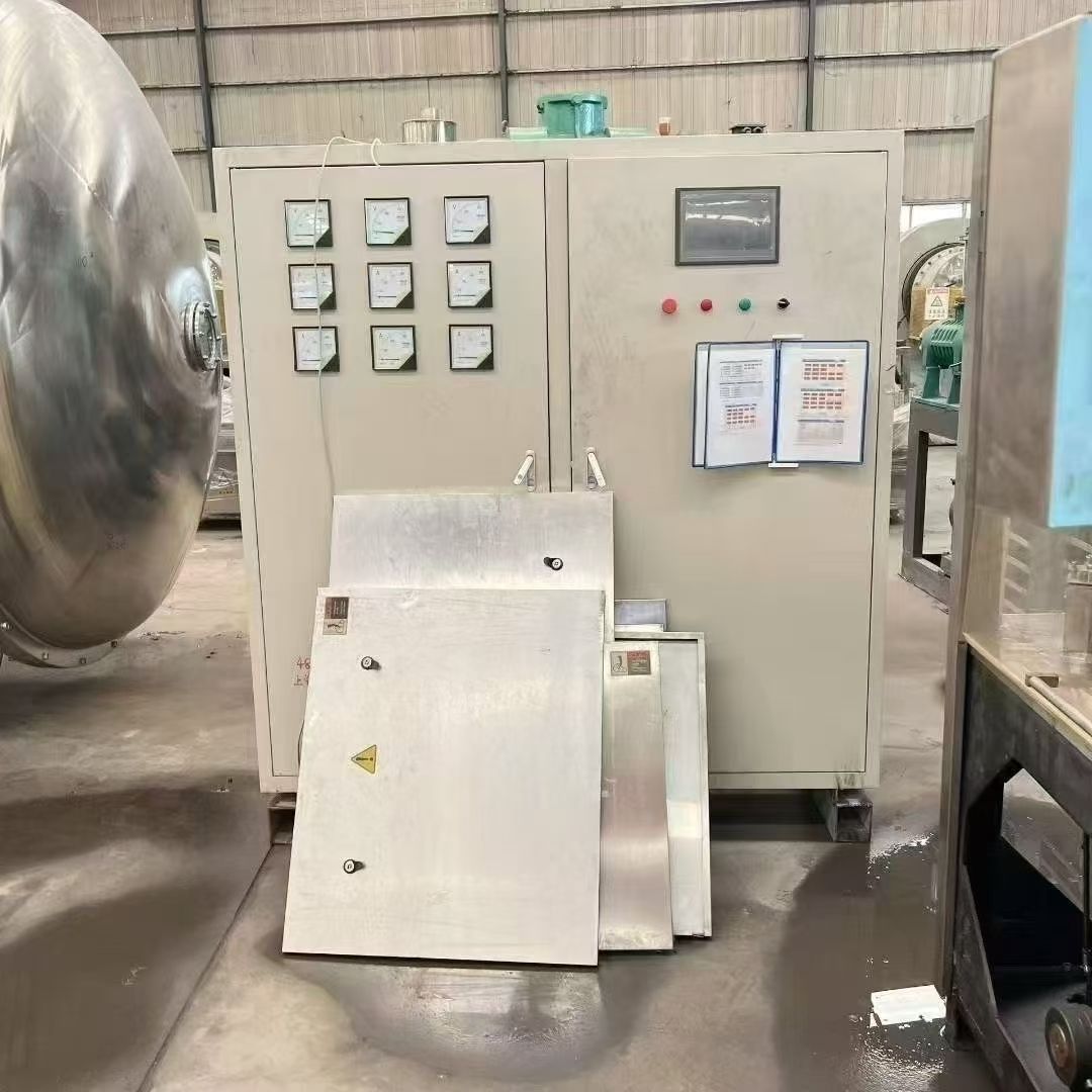 转让二手食品冻干机 一台杭州创意产100平方食品真空冷冻干燥机