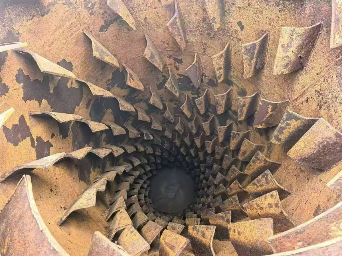 转让二手三筒烘干机一体3.2米X8米加重型三筒烘干机